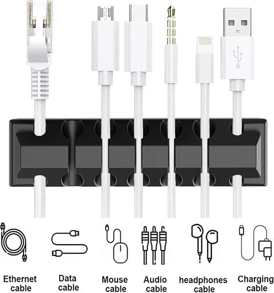 Multi Cable Organizer - 5pc Set